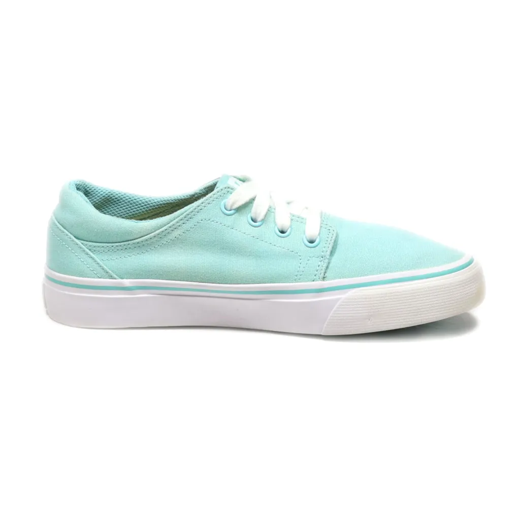 Dc Shoes Trase Tx J Sneakers Canvas Green Colour For Kids