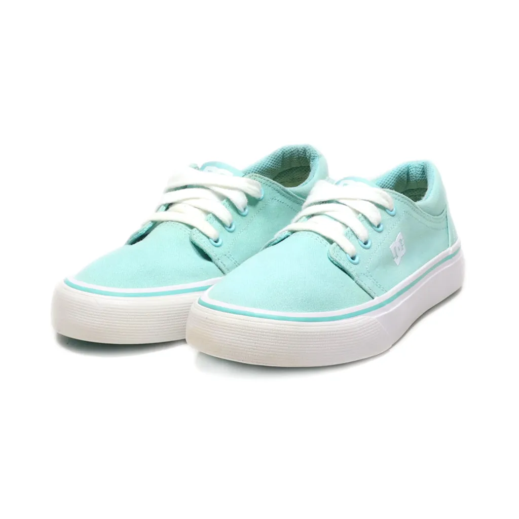 Dc Shoes Trase Tx J Sneakers Canvas Green Colour For Kids