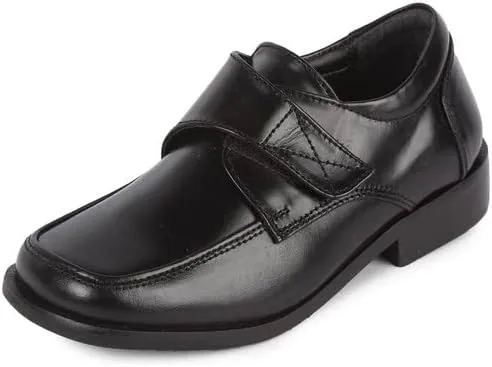 LIBERTYZENO Boys & Girls Rubber Sole Genuine Leather Kids School Uniform and Dress Shoes for Prom Graduation
