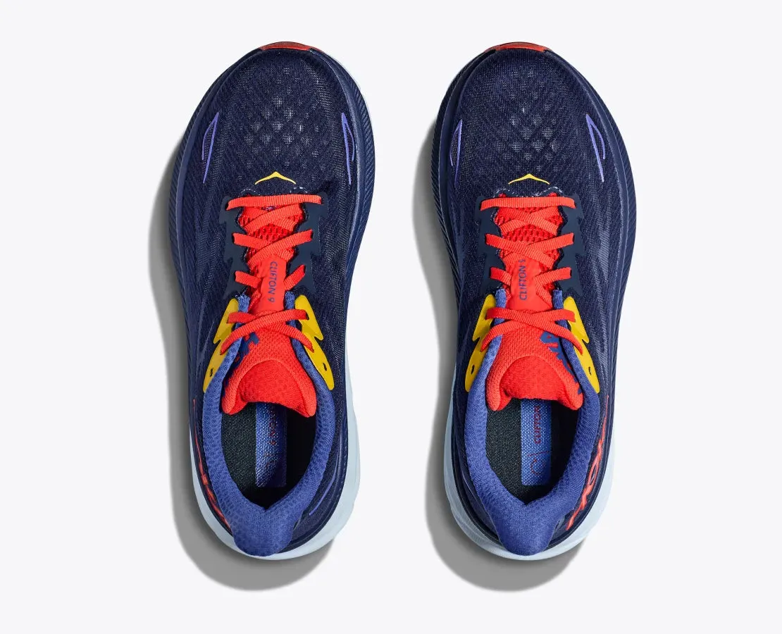 MEN'S CLIFTON 9 WIDE - BELLWETHER BLUE/DAZZLING BLUE