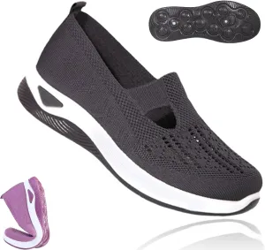 Orthopedic Shoes for Women, Orthopedic All-Day Comfort Sneakers, Slip On Shoes for Women, Non-Slip Lightweight Walking Sneakers