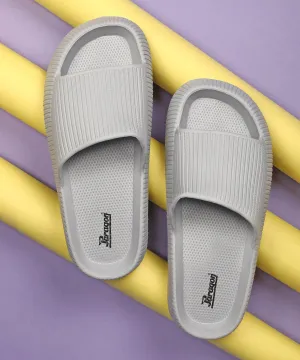 Paragon  K10912G Men Casual Sliders | Stylish Trendy Lightweight Slides | Casual & Comfortable Slippers | For Everyday Use