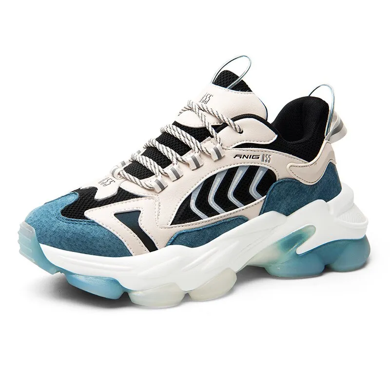 Shoes Men Sneakers Male Mens Casual Shoes Tenis Luxury Shoes Trainer Race off white Shoes Fashion Autumn Chunky Sneakers For Men