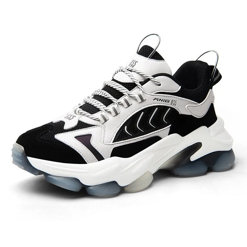 Shoes Men Sneakers Male Mens Casual Shoes Tenis Luxury Shoes Trainer Race off white Shoes Fashion Autumn Chunky Sneakers For Men