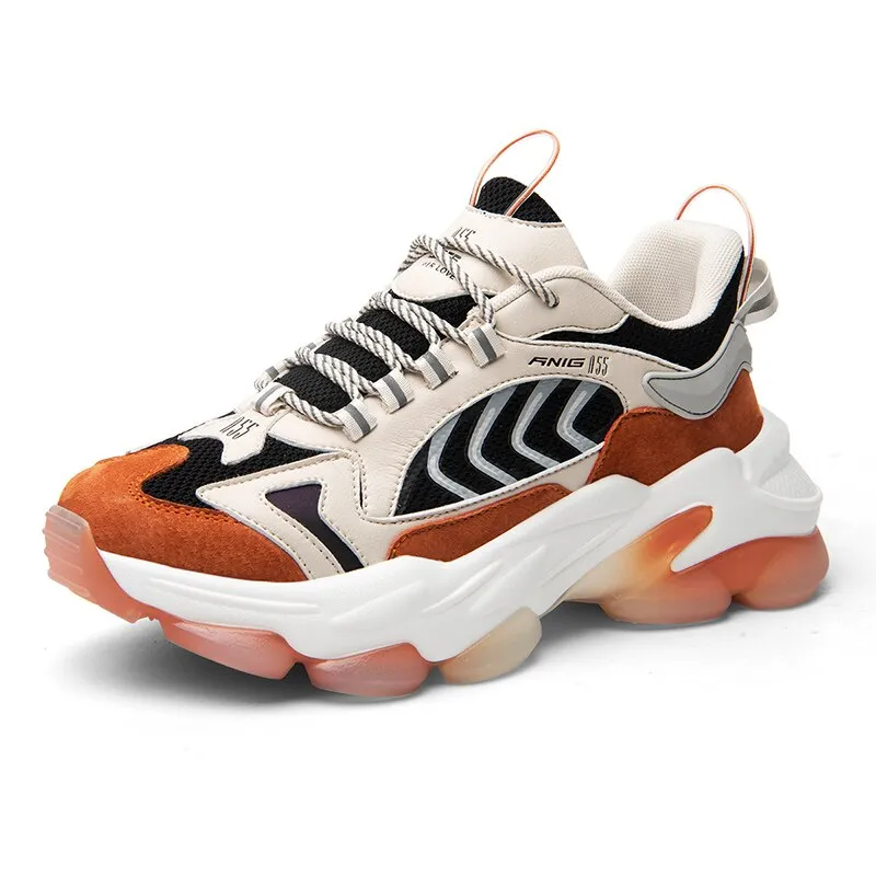 Shoes Men Sneakers Male Mens Casual Shoes Tenis Luxury Shoes Trainer Race off white Shoes Fashion Autumn Chunky Sneakers For Men