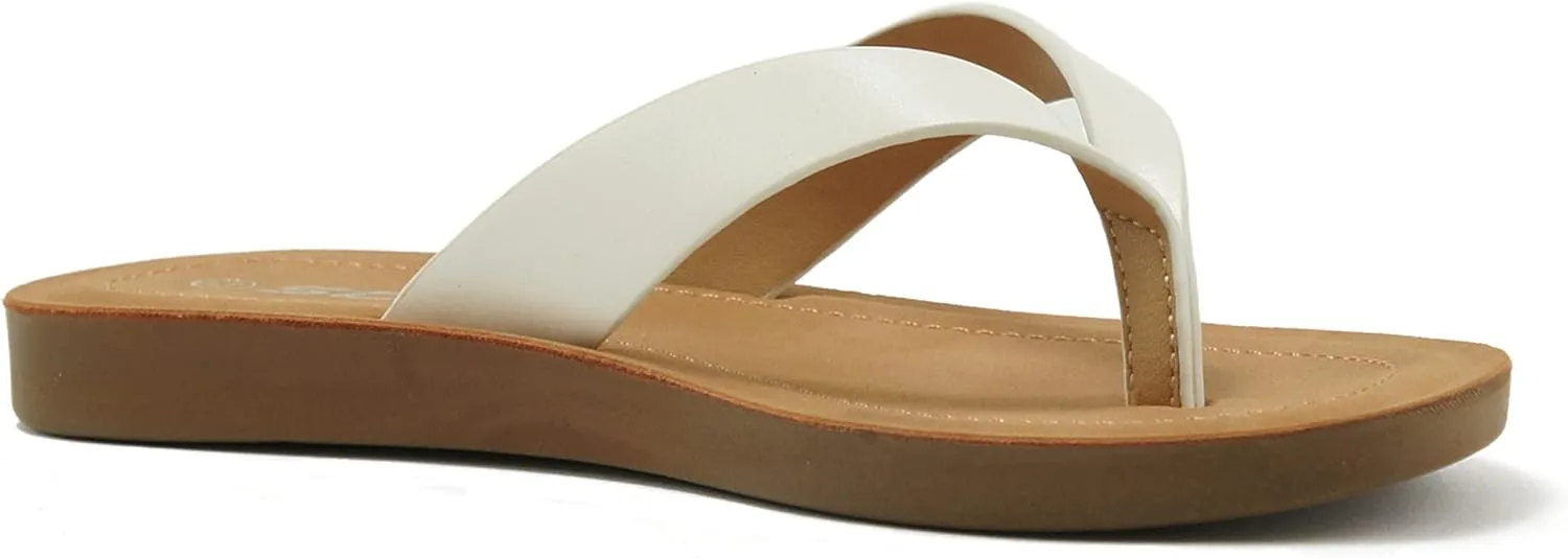 Soda ELLA-2 Kids/Children/Girls Casual Comfort Flip Flop Fashion Slide Flat Thong Sandals