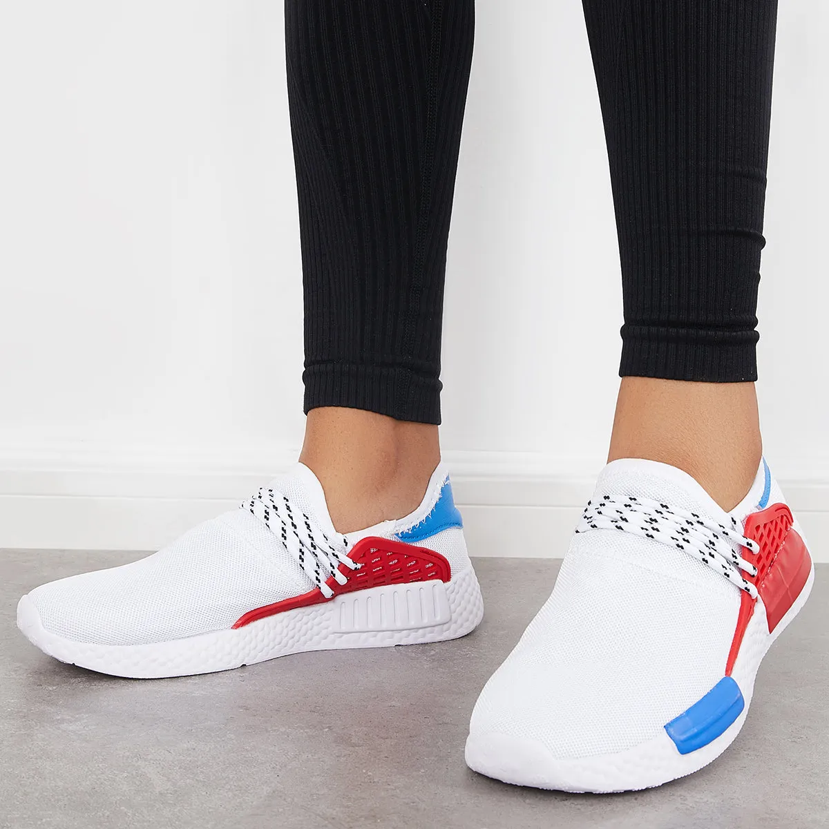 Sohiwoo  Women Casual Breathable Sneakers Comfy Lightweight Running Shoes
