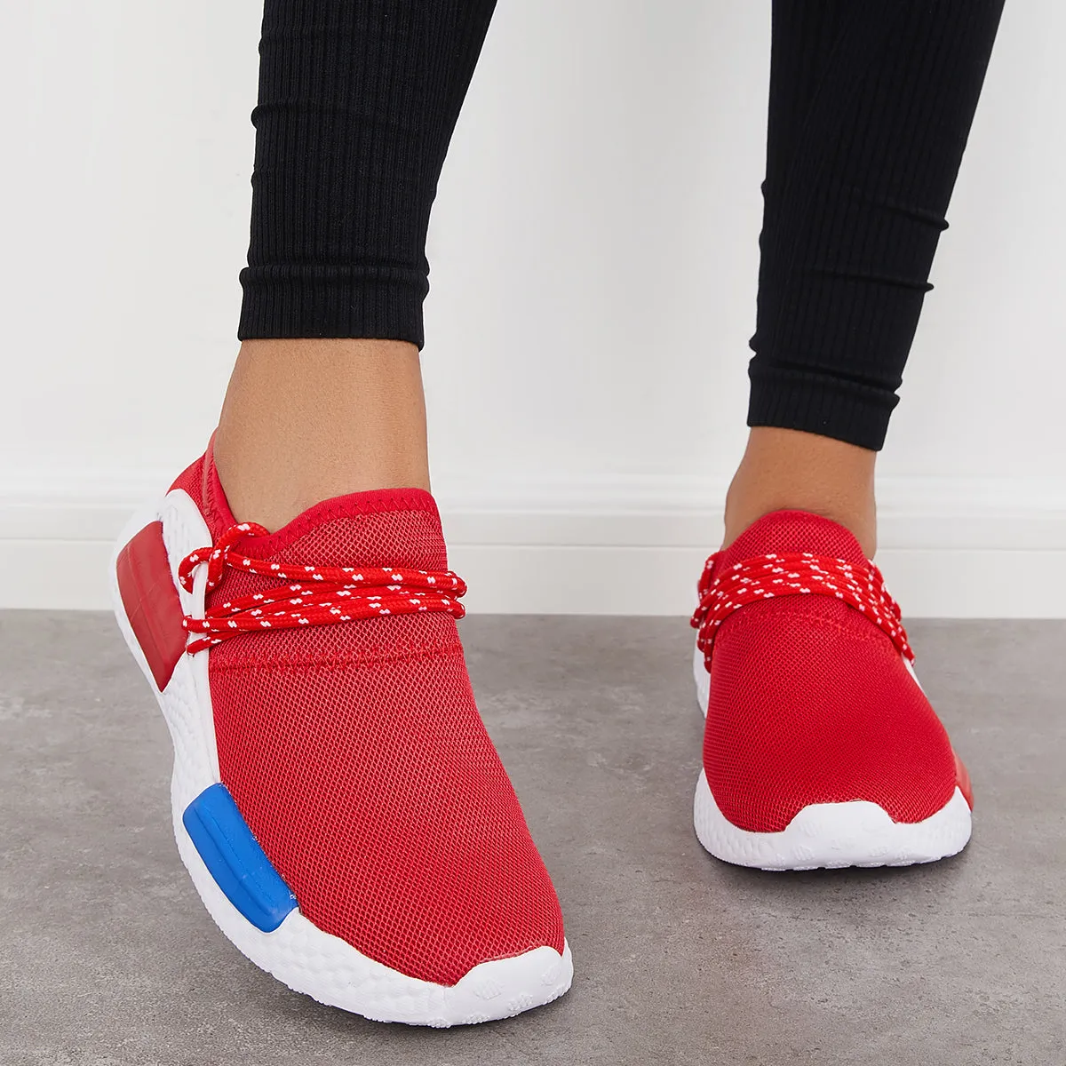 Sohiwoo  Women Casual Breathable Sneakers Comfy Lightweight Running Shoes