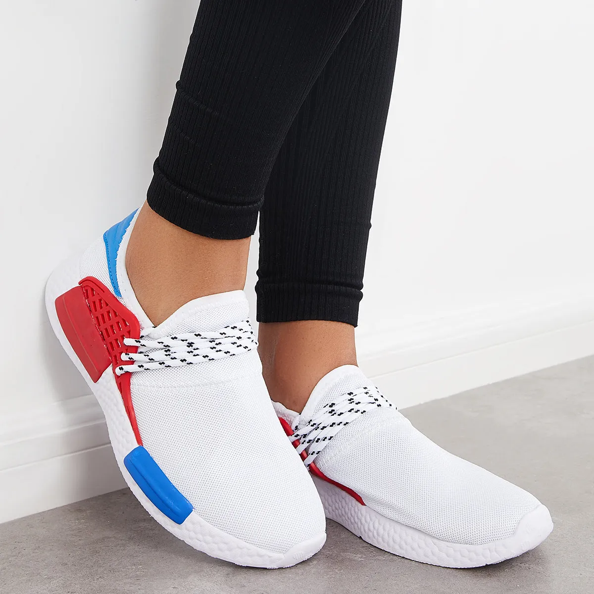 Sohiwoo  Women Casual Breathable Sneakers Comfy Lightweight Running Shoes