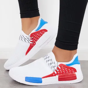 Sohiwoo  Women Casual Breathable Sneakers Comfy Lightweight Running Shoes