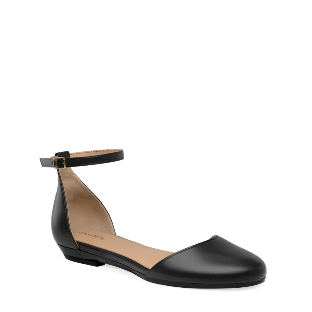 The Jocelyn - Coal Satin 4 Stiletto